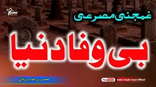 Pashto Ghamjani Misri ll Be Wafa Dunya ll بی وفا دنیا ll New Misri 2025 - By Zain Ul Abidin Fani