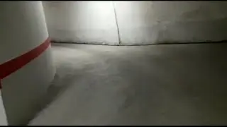 Garagem com pilastra, subida e curva (Fundamentos)