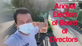 Homeowners Association Annual Board of Directors Election Year 2022 #election #public #trending