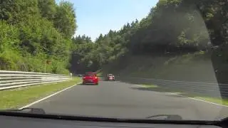 Nordschleife: Civic Type R EP3 chasing Megane RS II