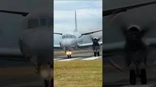 RNZAF Final P-3K2 landing at woodbourne