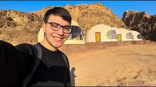 Prežil Jsem Noc v Bublině Uprostřed Pouště 🇯🇴