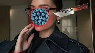ASMR relaxing sounds 🤯 ~ Face Acne ASMR working art skill / #V02