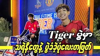Tiger ပွဲမှာ သရဲနီတွေနဲ့ပွဲခံခဲ့ပုံလေးတဖြတ်#Tigermm #Uncageyourtiger #Manutd #Linnthituniverse