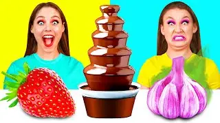 Chocolate Fountain Fondue Challenge | Tasty Kitchen Recipes by Fun Teen
