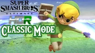 Smash Bros. Ultimate (HDR) - Classic Mode with Toon Link