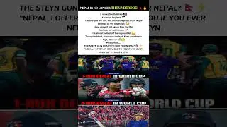 From Heartbreak to History: Nepal Gains a Legend&rsquo;s Support 🇳🇵🔥 #shortsfeed