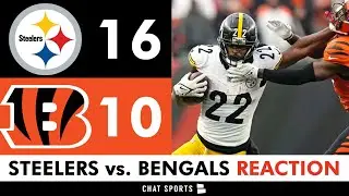 Steelers INSTANT Reaction & News After 16-10 Win vs. Bengals - Matt Canada Was The Problem!