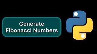 How to generate infinite fibonacci numbers in Python #Shorts