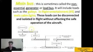 Aircraft electrical buses hierarchy ??? Load Shedding ???? @Haytham_Aly