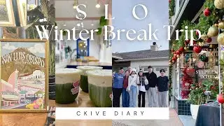 .｡❅*⋆⍋*∞*SLO + Paso Robles+ Winter Break Road Trip .｡❅*⋆⍋*∞*