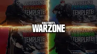 [FREE] CLEAN MW WARZONE Thumbnail Template! (Call of Duty&reg;: Warzone)