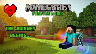 Starting My Minecraft Forever World | Survival Let's Play Ep.1