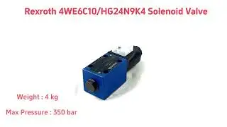Rexroth 4WE6C10HG24N9K4 Solenoid Valve