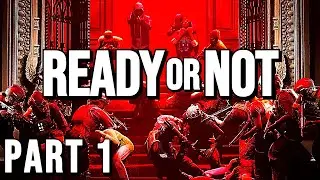 Best Tactical Co-op Game | READY OR NOT Walkthrough Gameplay FULL GAME (Part 1)