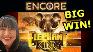 BIG WIN BONUS on ELEPHANT KING!