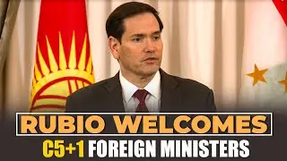 US State Secy Macro Rubio welcomes C5+1 foreign ministers in Washington |Central Asia | Donald Trump