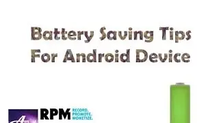 How to Saving Android Battery
