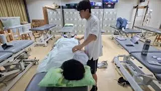 Scapula retraction protraction PROM 