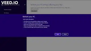 Windows 8.1 Reset : How To Reset Your PC and Fix Some Files are Missing Error (Solved) 🥇📯
