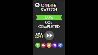 Color Switch - Lava - 008 | Game 1