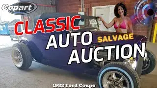 REAL AUCTION PRICES! CLASSIC CARS SELLING LIVE AT COPART!