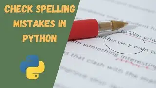 How To Create Spelling Corrector  Using Python | Grammarly Telugu | Unq coder