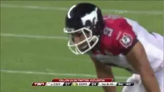 CFL Jon Cornish Sets Canadian Rushing Record - November 2, 2012