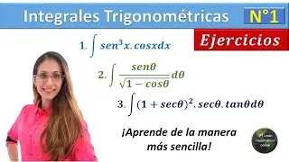 Integrales trigonométricas N°1  | Integrales indefinidas