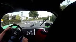Ultima GTR Luxembourg, fly by, inside view