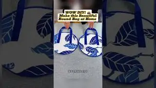 Tutorial For Sewing HandBag with Easy Method