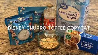 Disney Churro Toffee Copycat Recipe