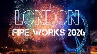 Live Fire Works 2026, LONDON🇬🇧 4K