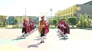 Boys Bagpiper Band Performance | Olympus High (CBSE School)