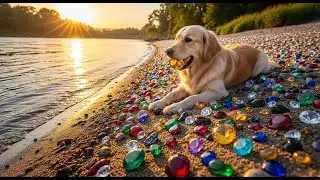 My Dog Found Gold and Gems in the River 😱