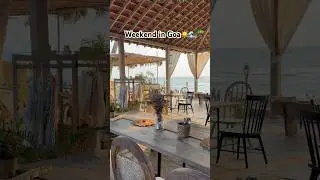 Weekend in Goa☀️🌊🌴#goa #travel #weekend #anjuna #vagator #candolim #arpora #cafe #panjim