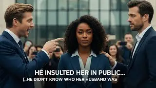 He humiliated his Kind Ex-wife in public not knowing she was married to his new Boss