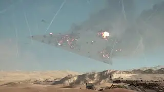 How the Rebels destroyed the Super Star Destroyer at Jakku