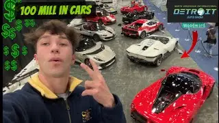 DETROIT AUTOSHOW Went CRAZY!!🔥  | Full Vlog & Run Thru |