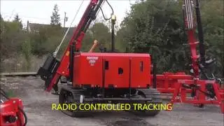 PROTECH EVO1 'RADIO CONTROLLED' Tracked Post Driver