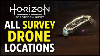 All Survey Drone Locations - Horizon Forbidden West