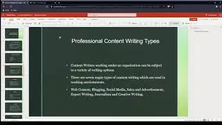 Content Writing Course Demo Class 2025