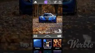 How to edit a normal photo in werble
