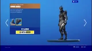 Fortnite SPIDER KNIGHT with SPIDER SHIELD Skin