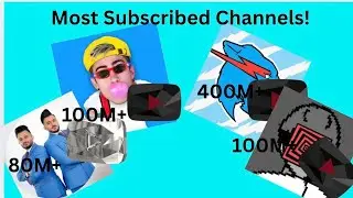 Most Subscribed Channels this Year | Fun Chart | Mrbeast, Alejo Igoa, And More | Dorian the Gamer