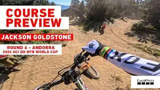 GoPro: ROUND 6 Andorra course preview with Jackson Goldstone - 2026 UCI DH MTB World Series -