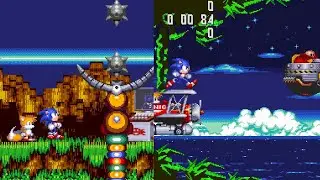 SMC Progress Report #2 | Angel Island + Azure Ocean mini showcase | Sonic 3 A.I.R Mods