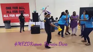 Dancing Diva of #MFLDKrewe