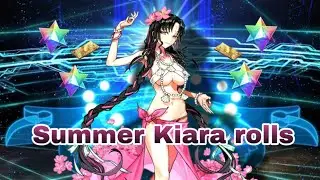 [FGO JP F2P]  Summer Kiara summoning rolls!