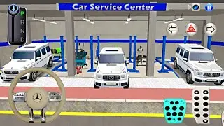 New Marseddes G63 Car in auto repair Centre - 3D Driving Class New Update 2026-Android ios gameplay 